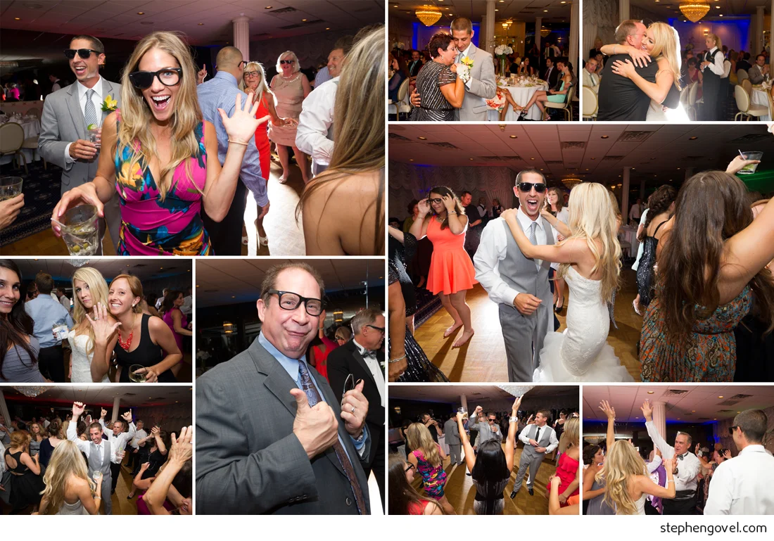 new jersey beach wedding breakers rain