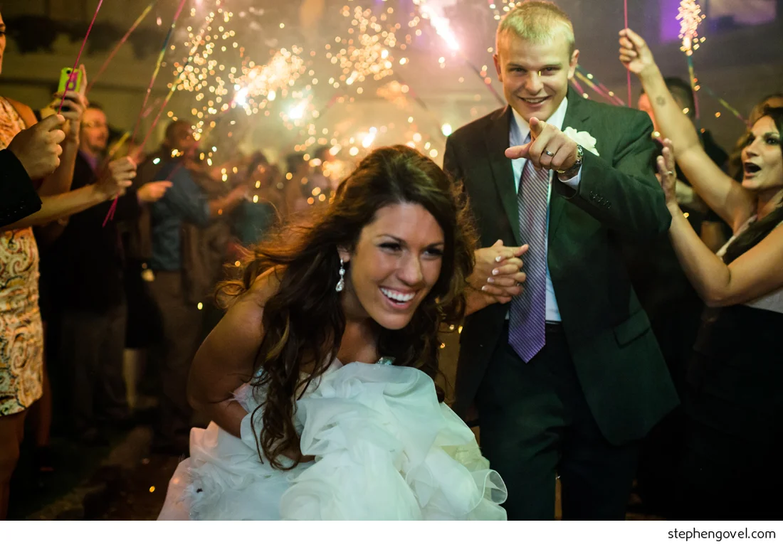 caitlin gardens new york nature woods wedding crazy party