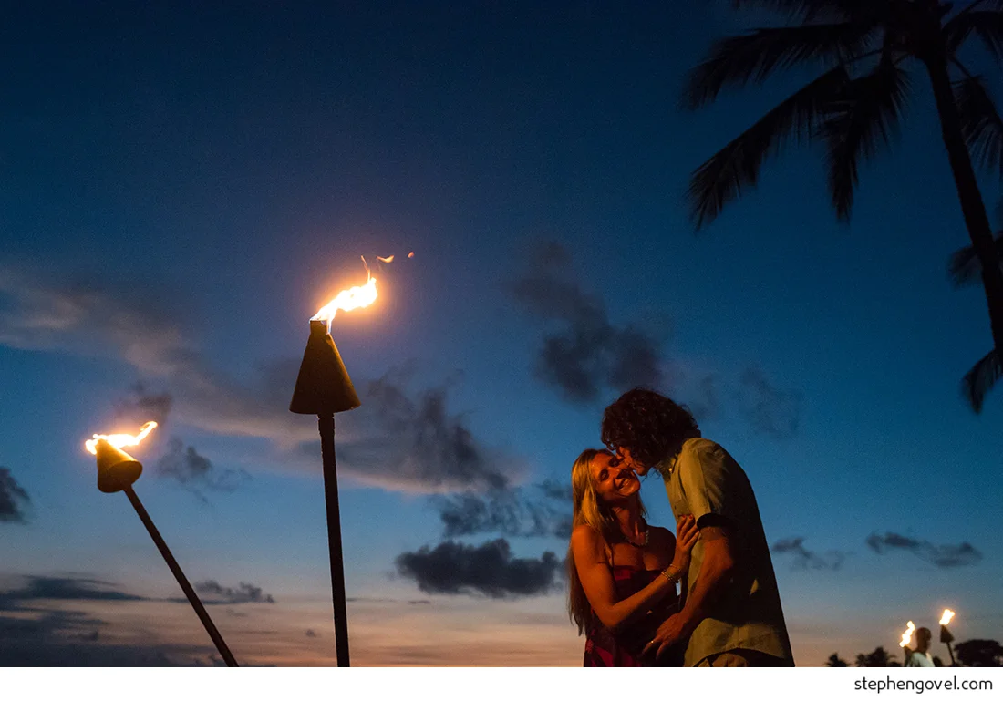 hawaii wedding fun kauai oahu snorkeling luau the beach house