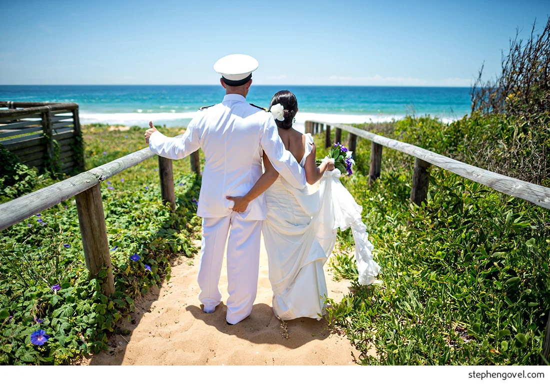 narrabeen northern beaches wedding fun silly candid beautiful navy