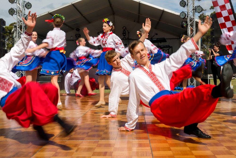 Special guests - 'Volya Ukrainian Cossack Dancers'
