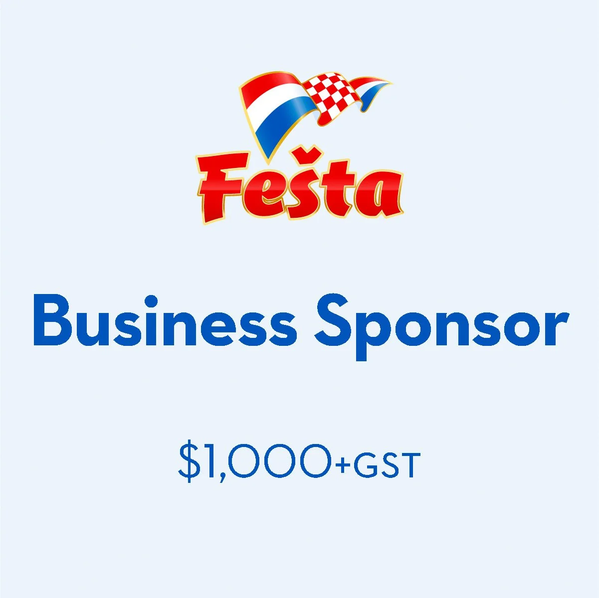 Business Sponsor