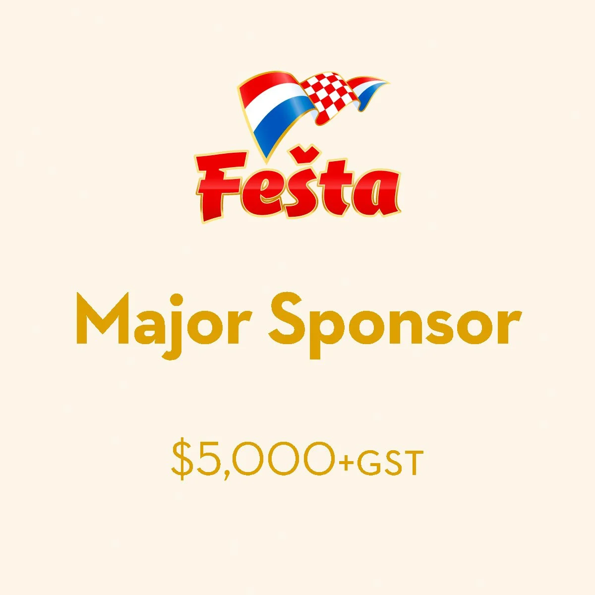 Major Sponsor