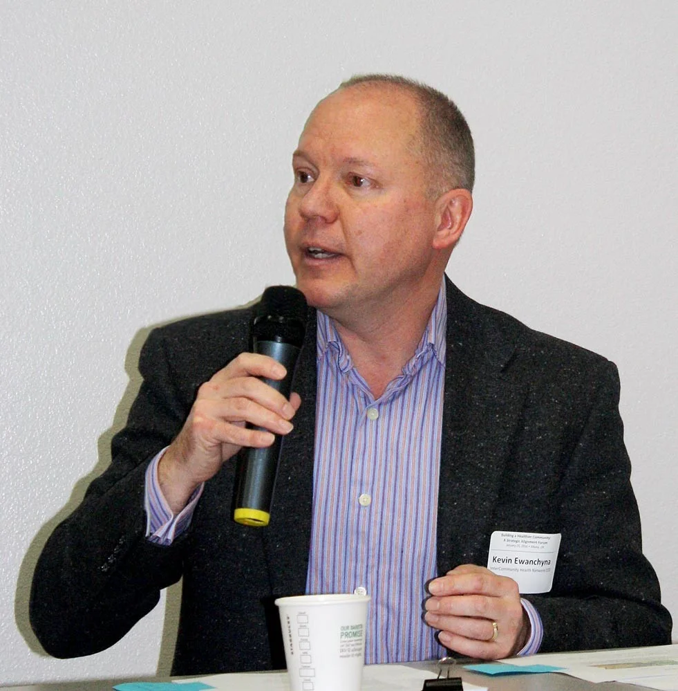 Dr. Kevin Ewanchyna, Medical Director at the Intercommunity Health Network, which provides services for patients enrolled in the Oregon Health Plan, talked about the importance of housing to maintaining health.