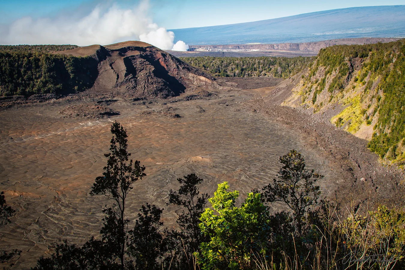 Christmas Eve at a Volcano