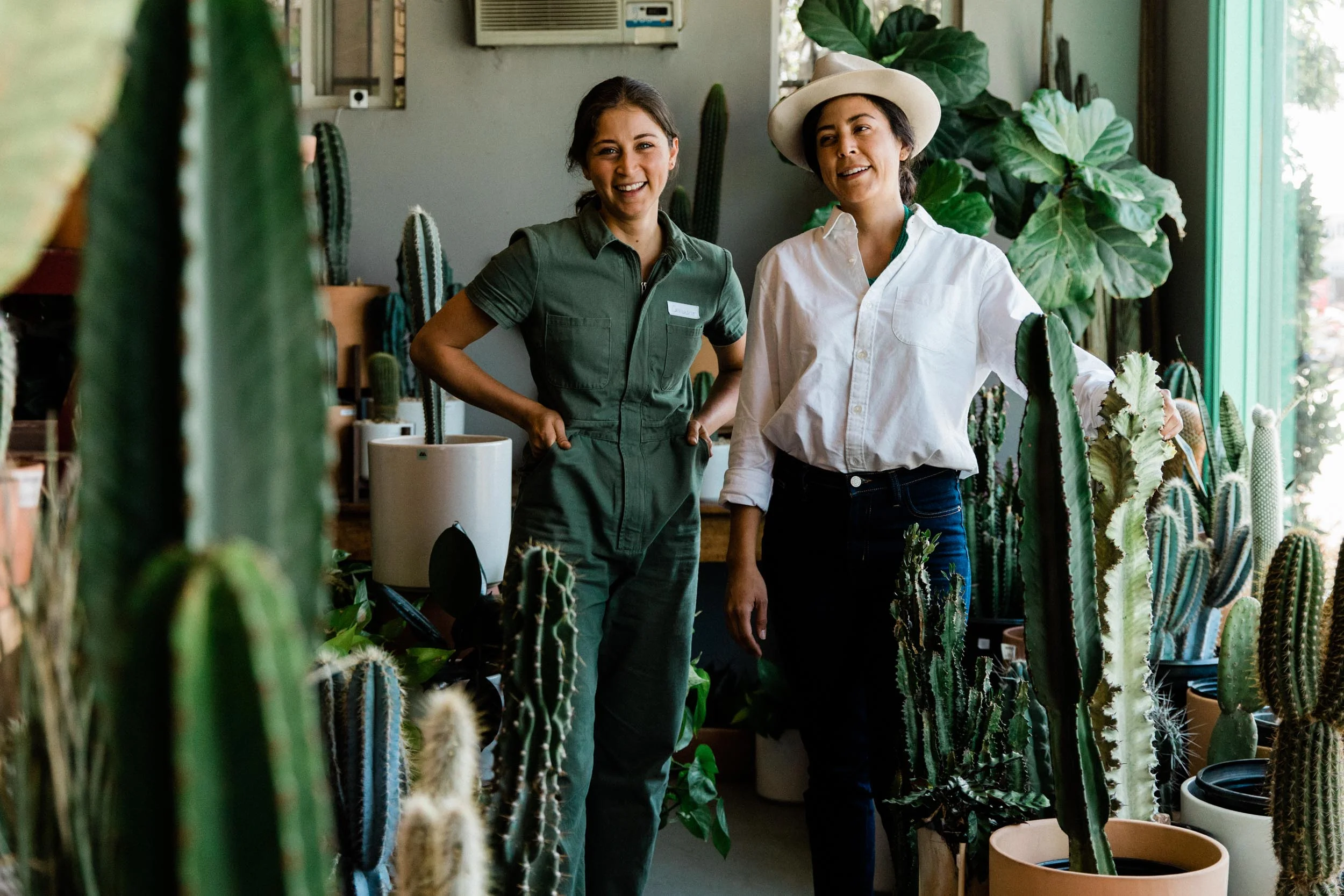 Daniella and Andanette, the sisters behind Ponderosa Cactus