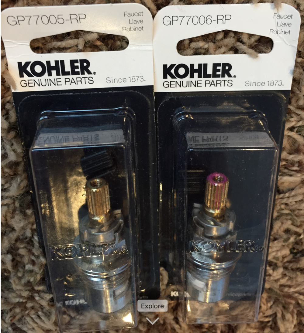 Replacing A Kohler Faucet Valve Toddzarwellcom