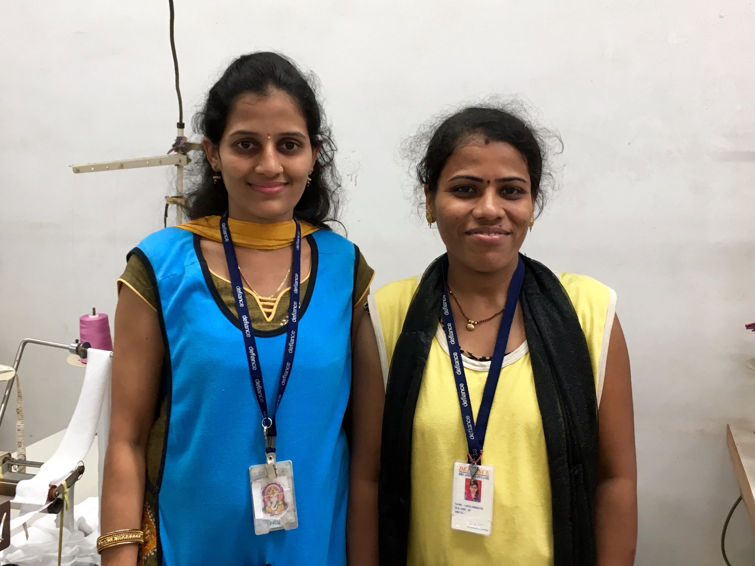 Workforce of over a thousand in-house trained women