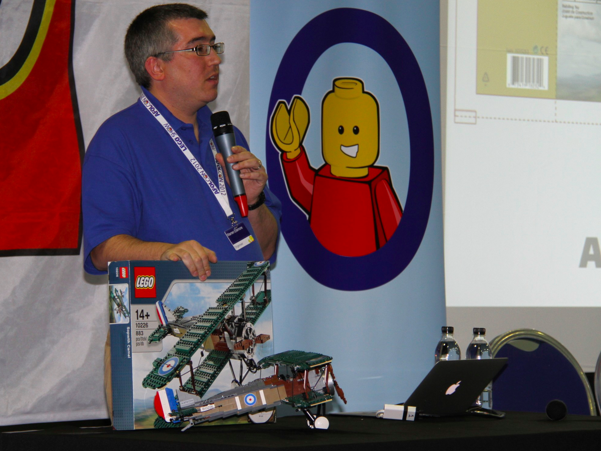 The global launch of the LEGO Sopwith Camel