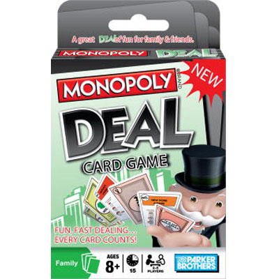 Monopoly Deal Brand Monopoly Family Card Game UK Stock 