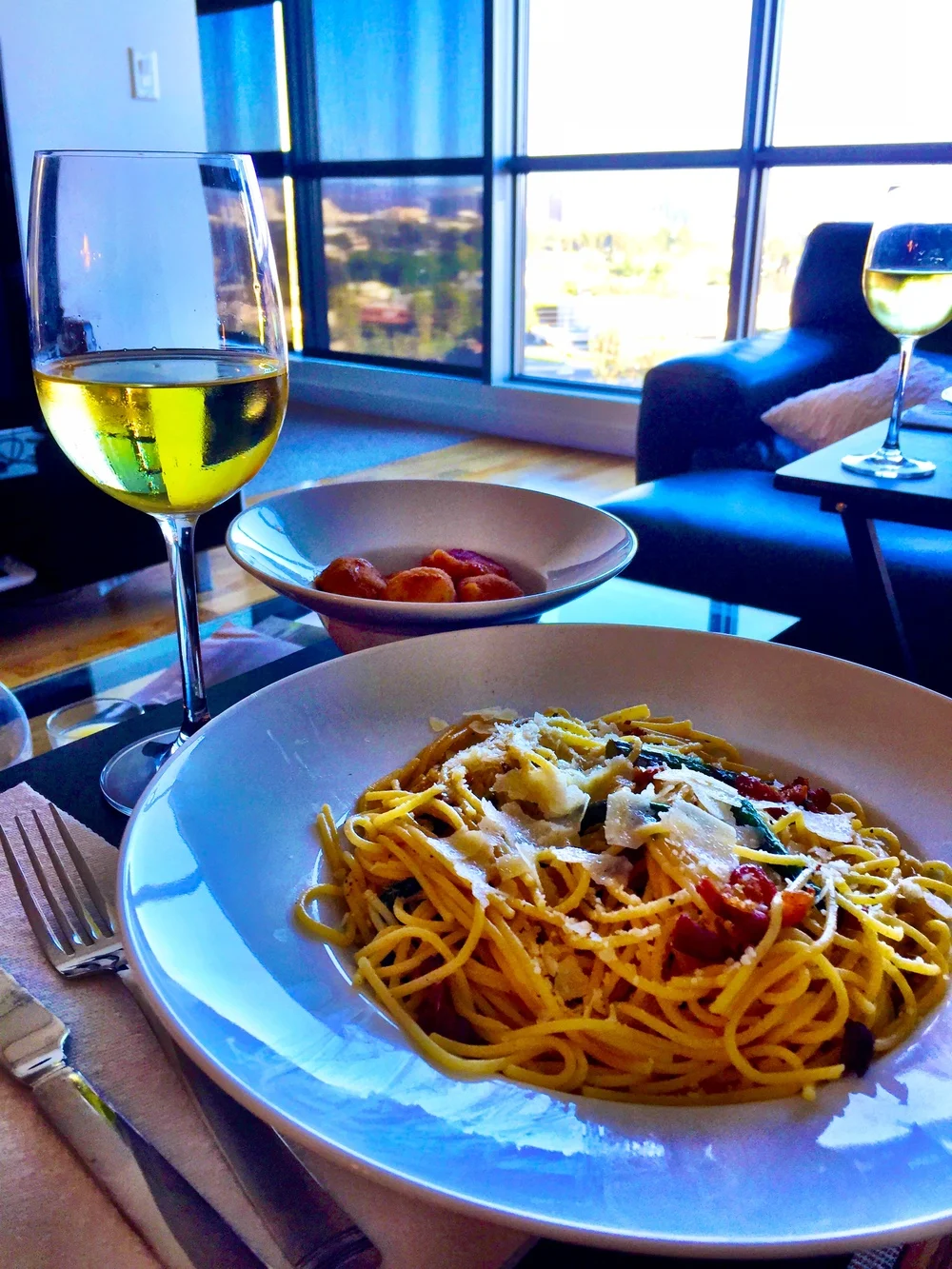 Chef Joel & Jenn: Bacon Asparagus Pasta