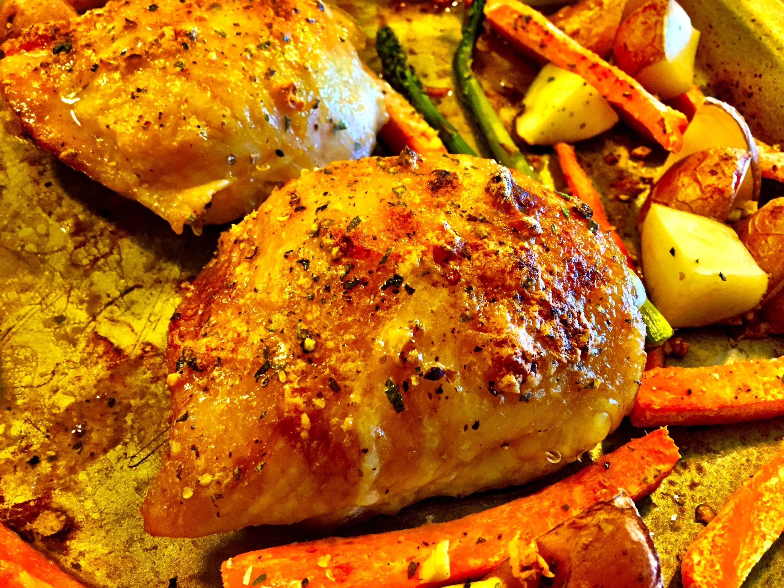 Chef Joel & Jenn: Garlic Ranch Chicken & Veggies