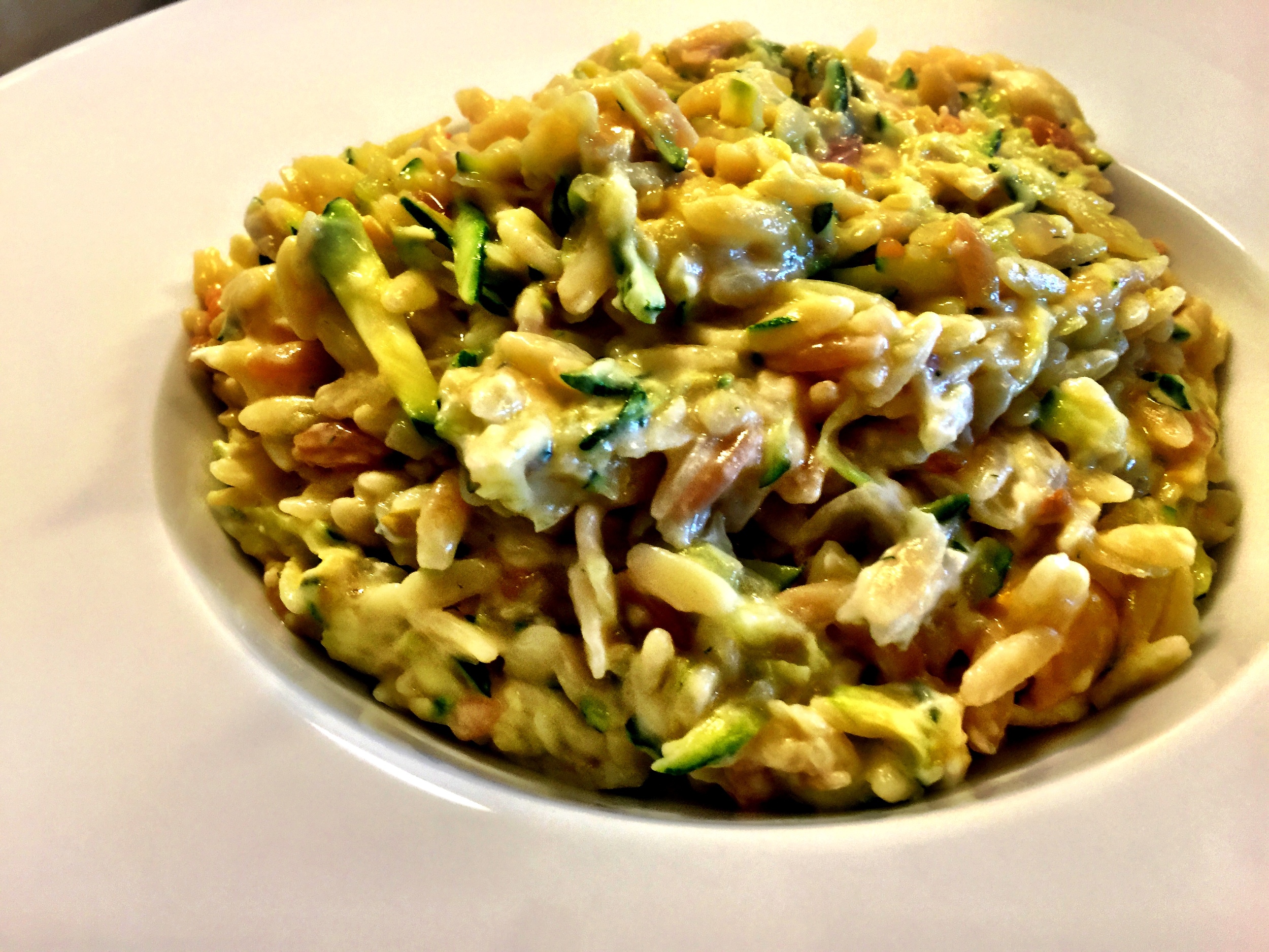Chef Joel & Jenn: Creamy Zucchini Orzo 