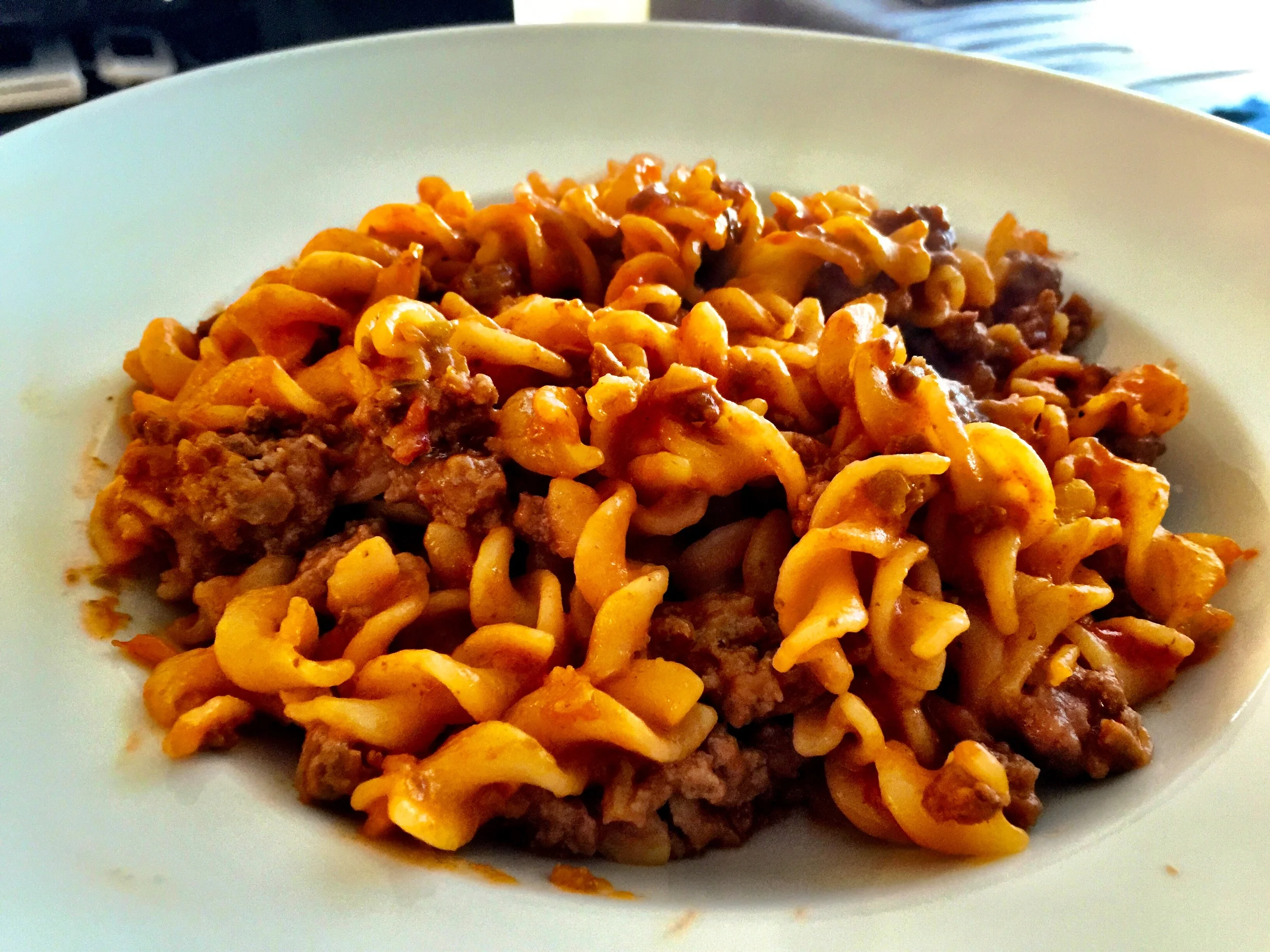 Chef Joel & Jenn: Sloppy Joe Mac 'n' Cheese
