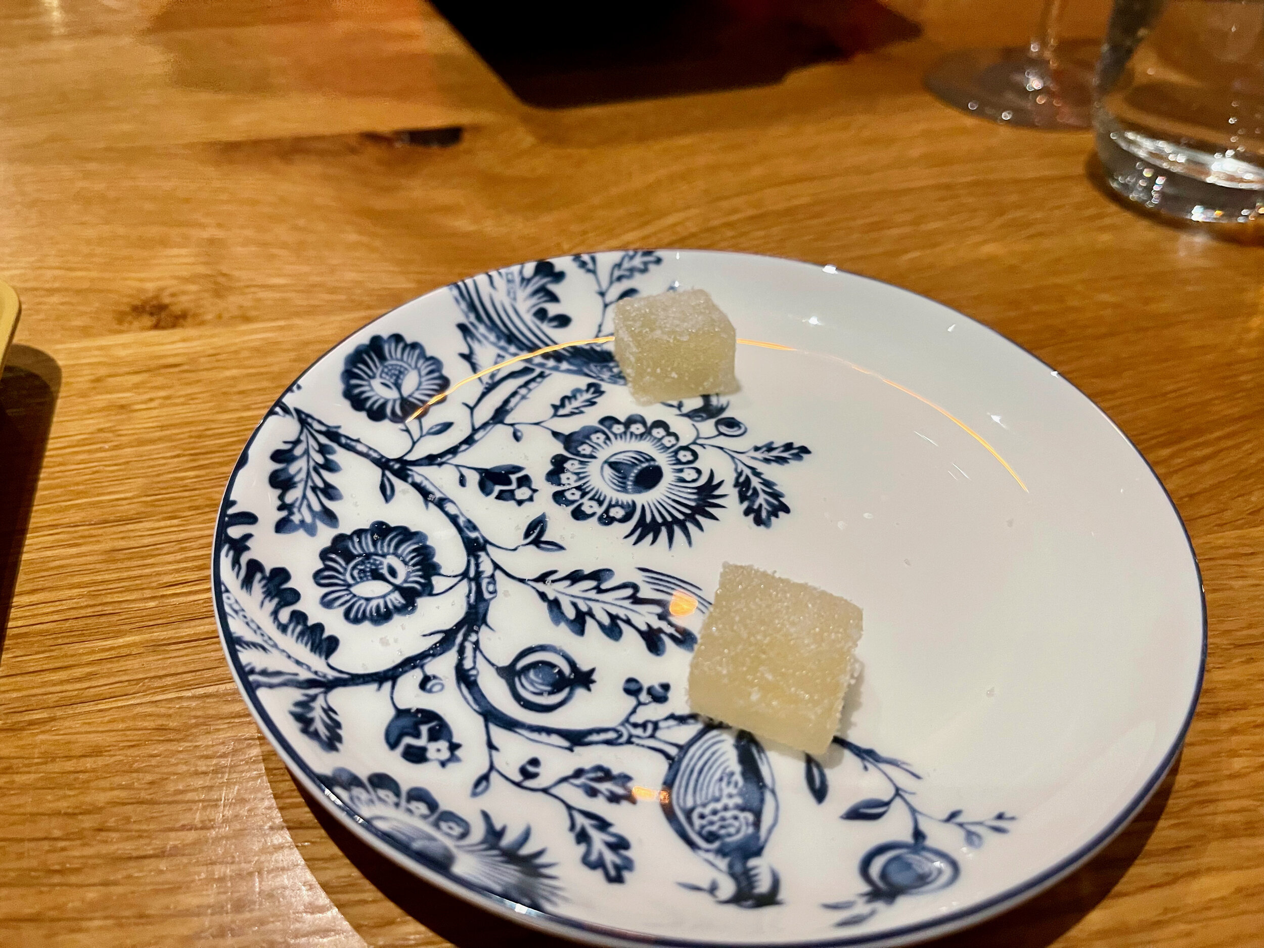 An end of meal fruit snack
