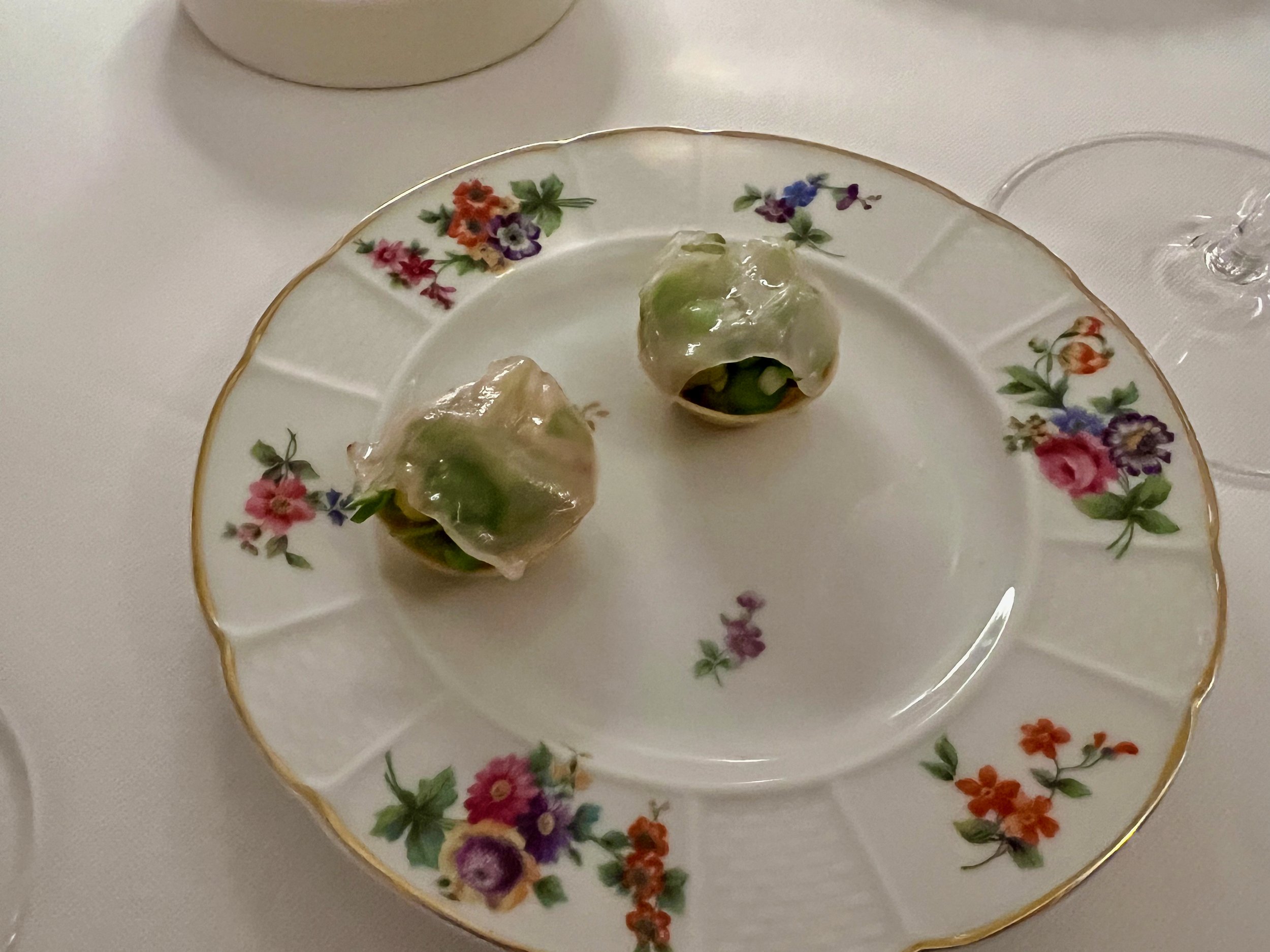 Peas, Lardo & Mint