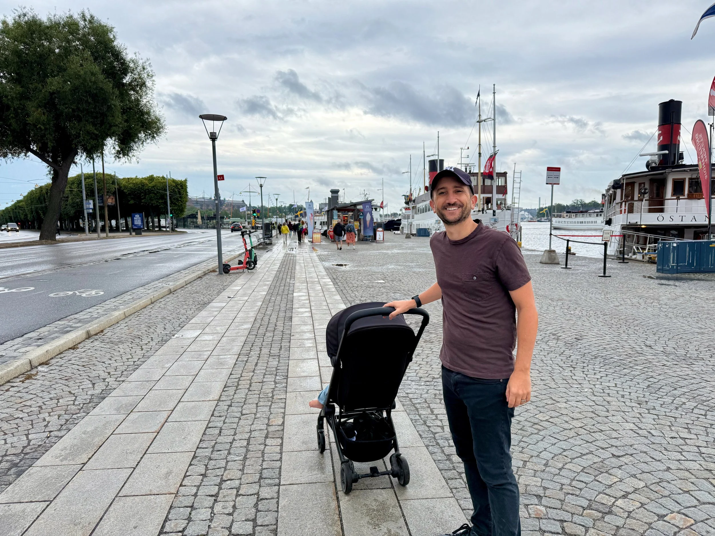 Elle’s in Europe 2025 - Day 15 - Big Ships, Tiny Tots, and Rain Drops