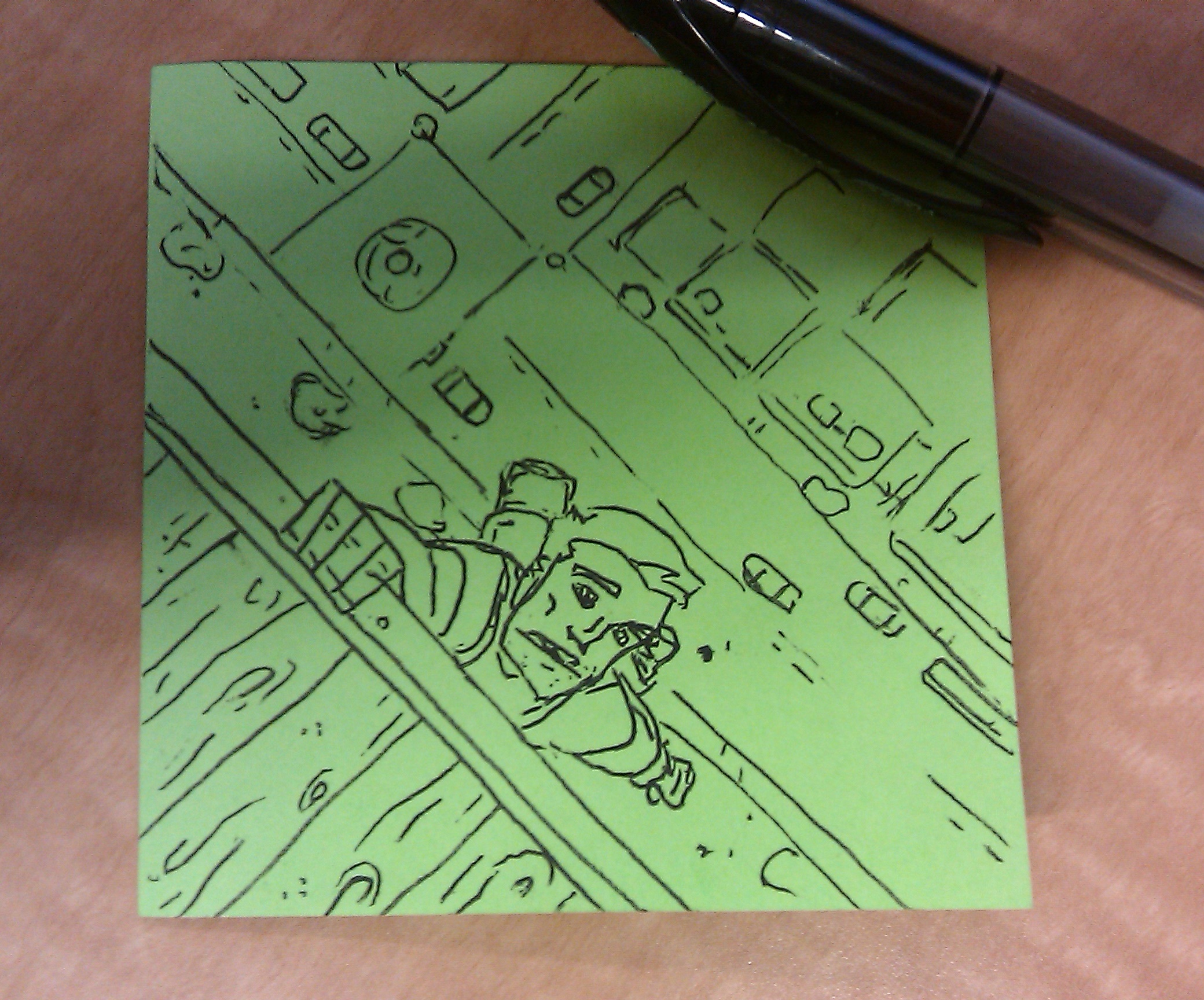 Hanging on #worksketch