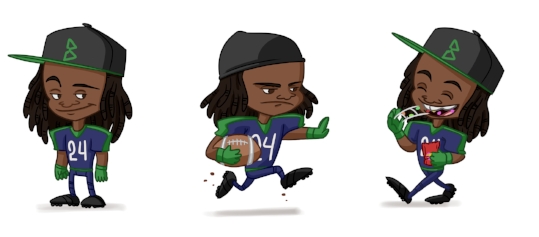 Lil Marshawn for Marshawn Lynch's seattle-based Chocolate bars