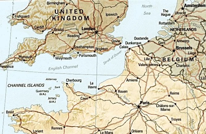 Hitler trodde angrepet ville komme ved byen Calais, de allierte angrep nær Caen …