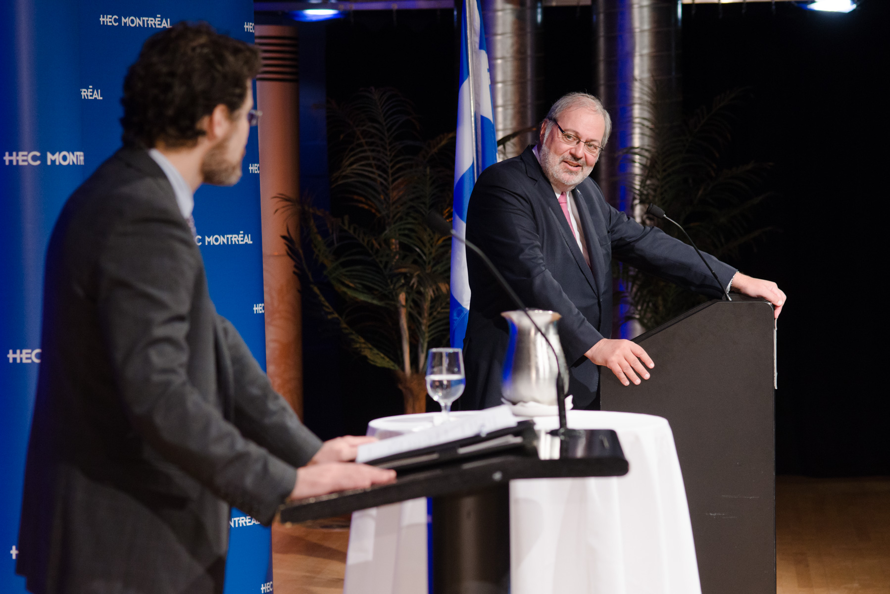  CONFÉRENCE-HEC,&nbsp;Ministre Pierre Arcand 