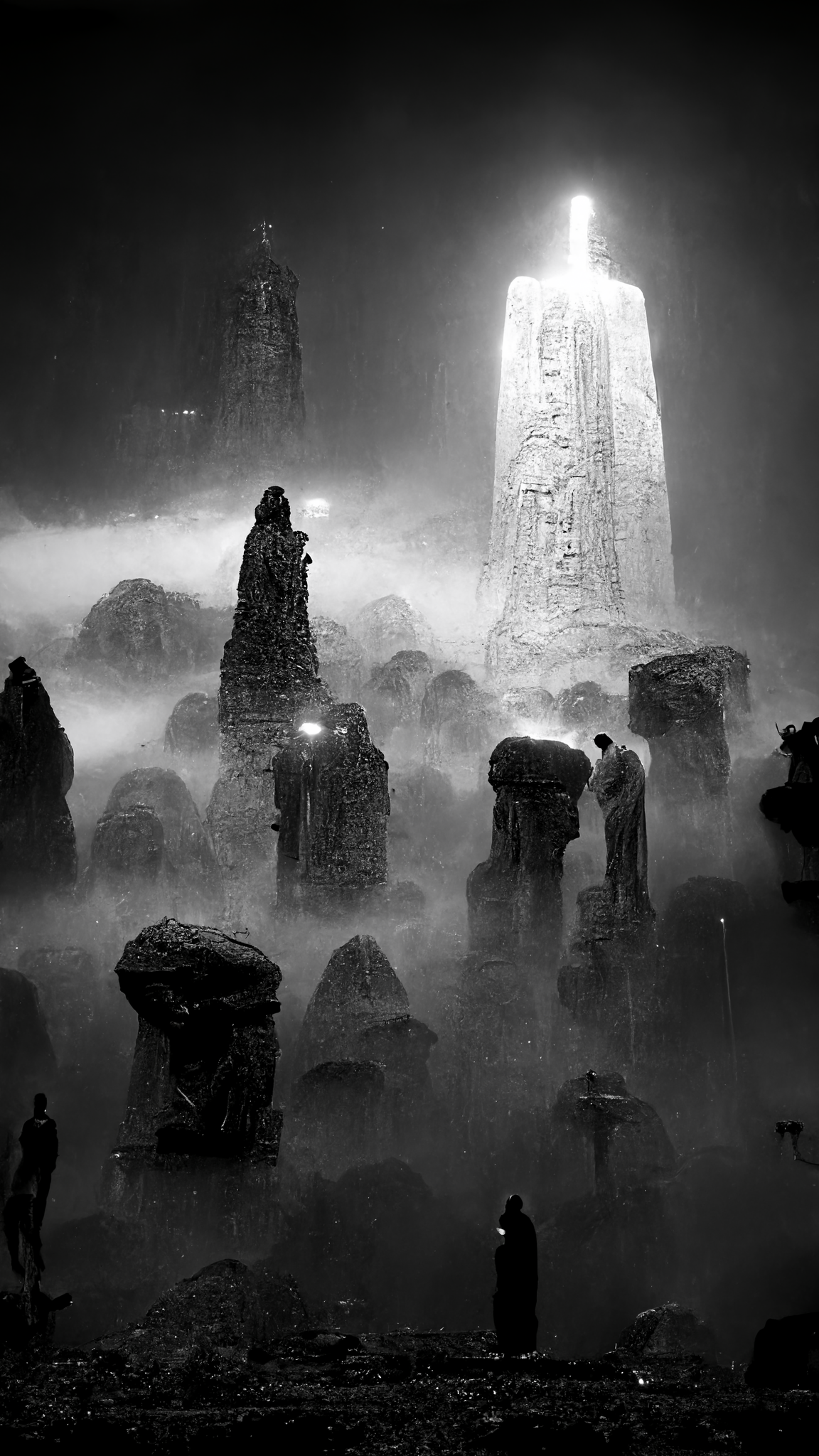 5f985d41-ca3d-426f-91af-77b3d1ca78c9_VCLV_httpss.mj.run3ix0Jd__A_rocky_field_with_a_towering_monolith_with_monks_praying_in_the_rain._style_of.png