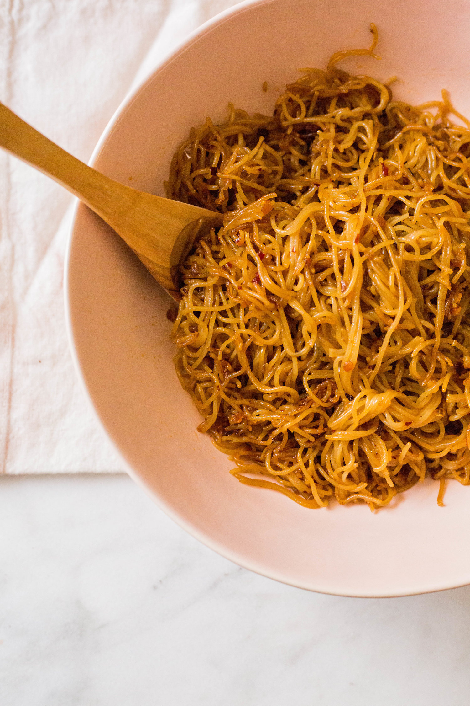 simple sautéed noodles for the kids! vegan and gluten-free