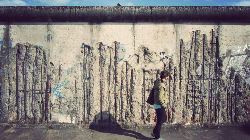  ​The Berlin Wall - the real deal. 