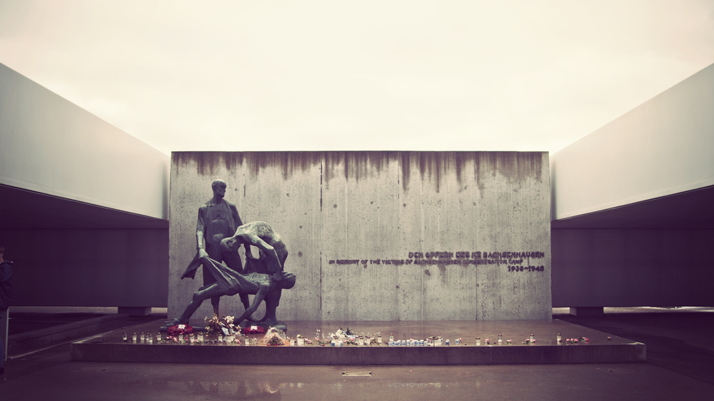  ​One of the monuments built by the Soviets post-war to commemorate the "victory of anti-facism". Having been built in the GDR, these monuments are themselves propagandistic. 