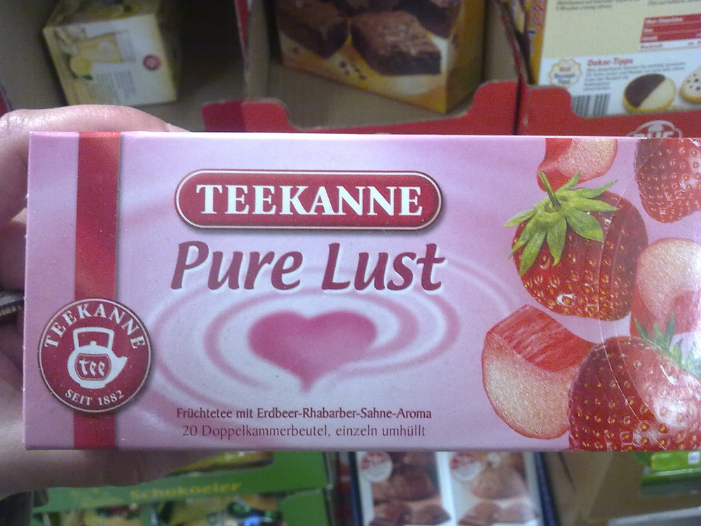  ​In Germany, there's a tea for everything. 