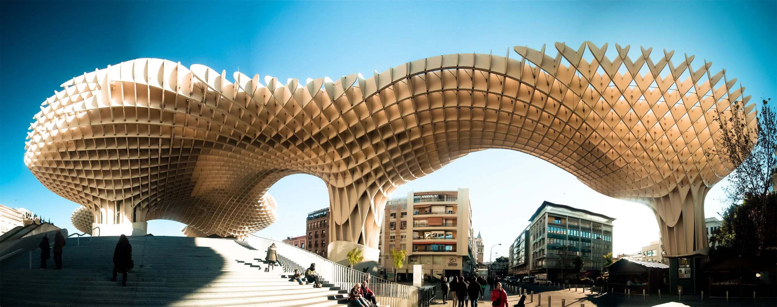 A parasol you can float on top of.