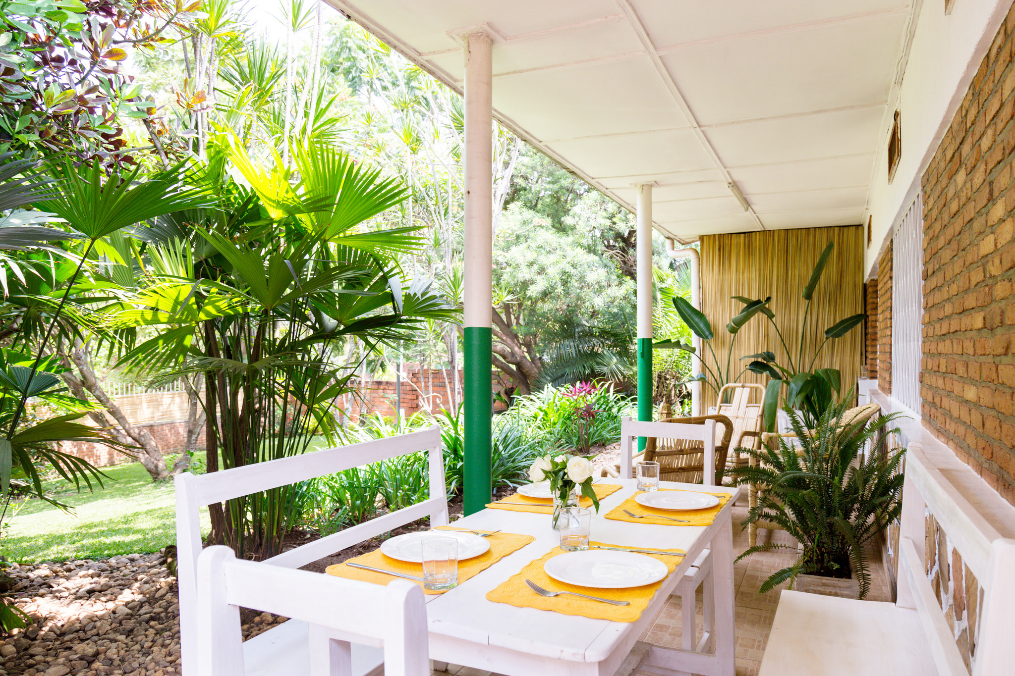 Tropical home with a view