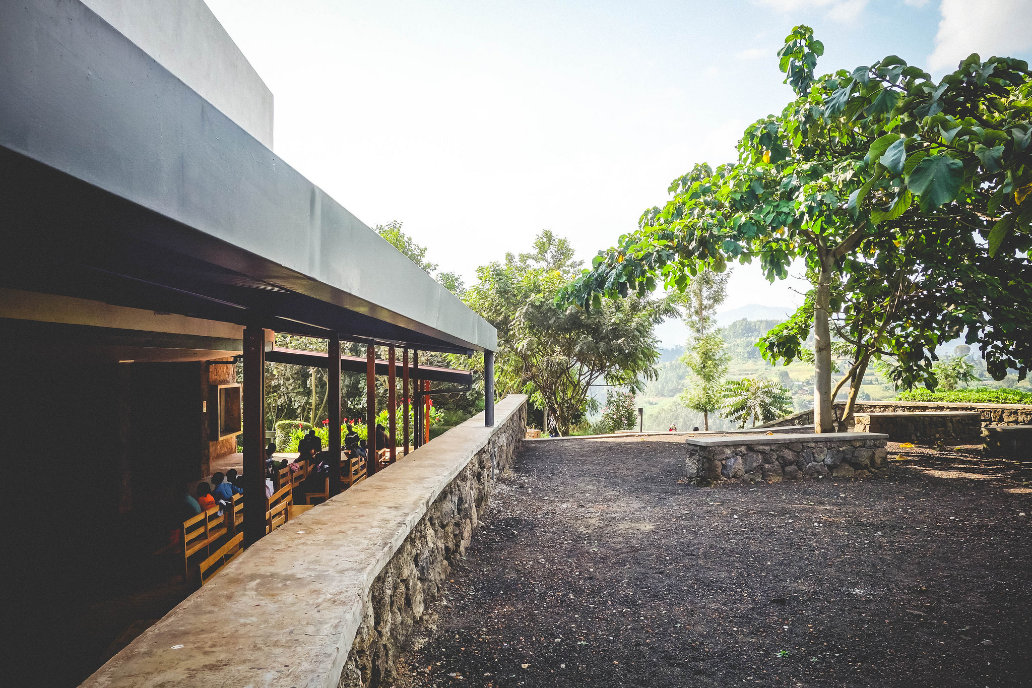 The design of Butaro sought to mitigate and reduce the transmission of airborne disease through several systems, including overall layout, patient and staff flow, and natural ventilation, providing a template and approach that could be replicated in areas of high risk for TB transmission and other airborne diseases in resource-limited settings.