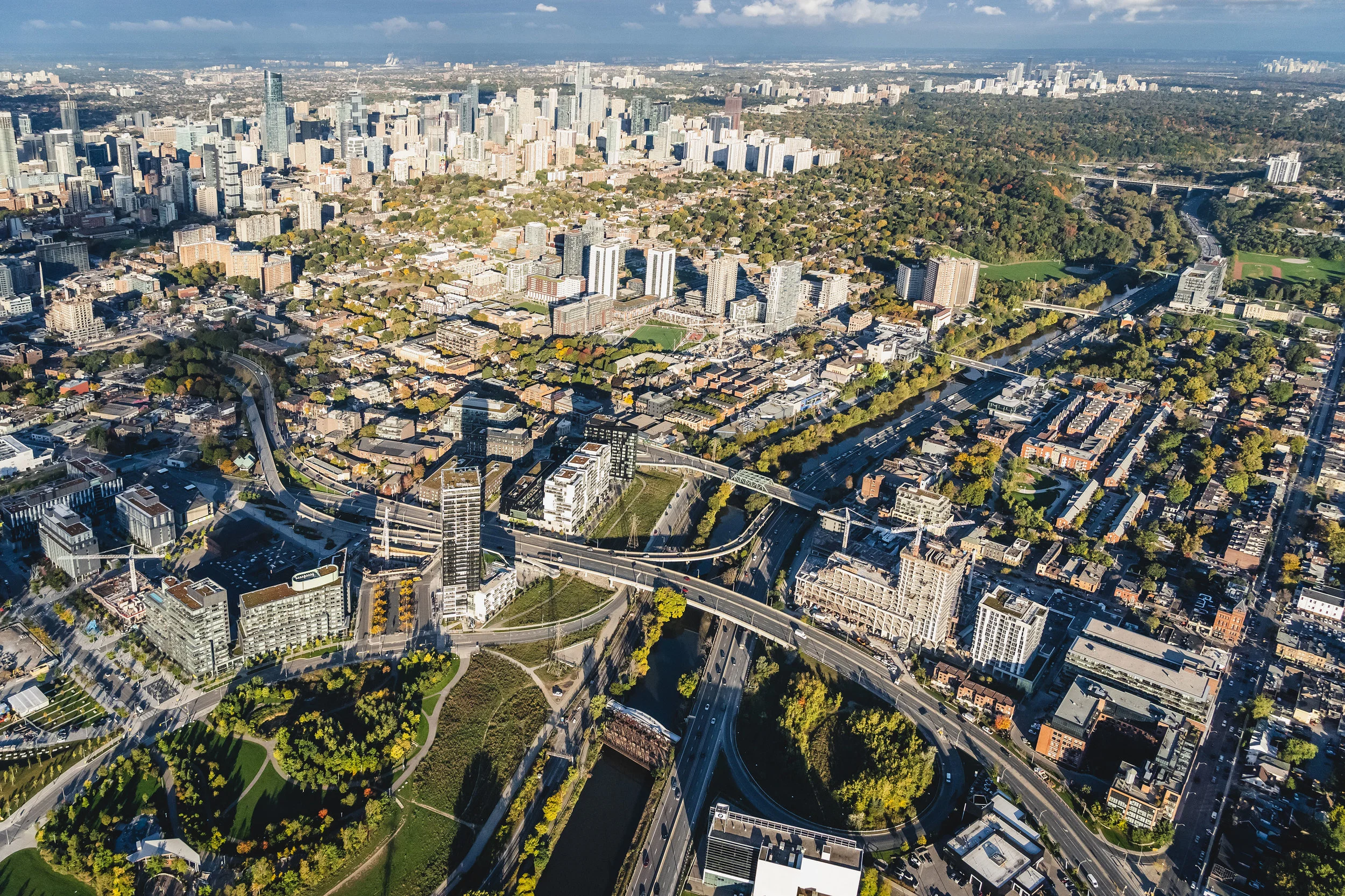Don River looking Northwest