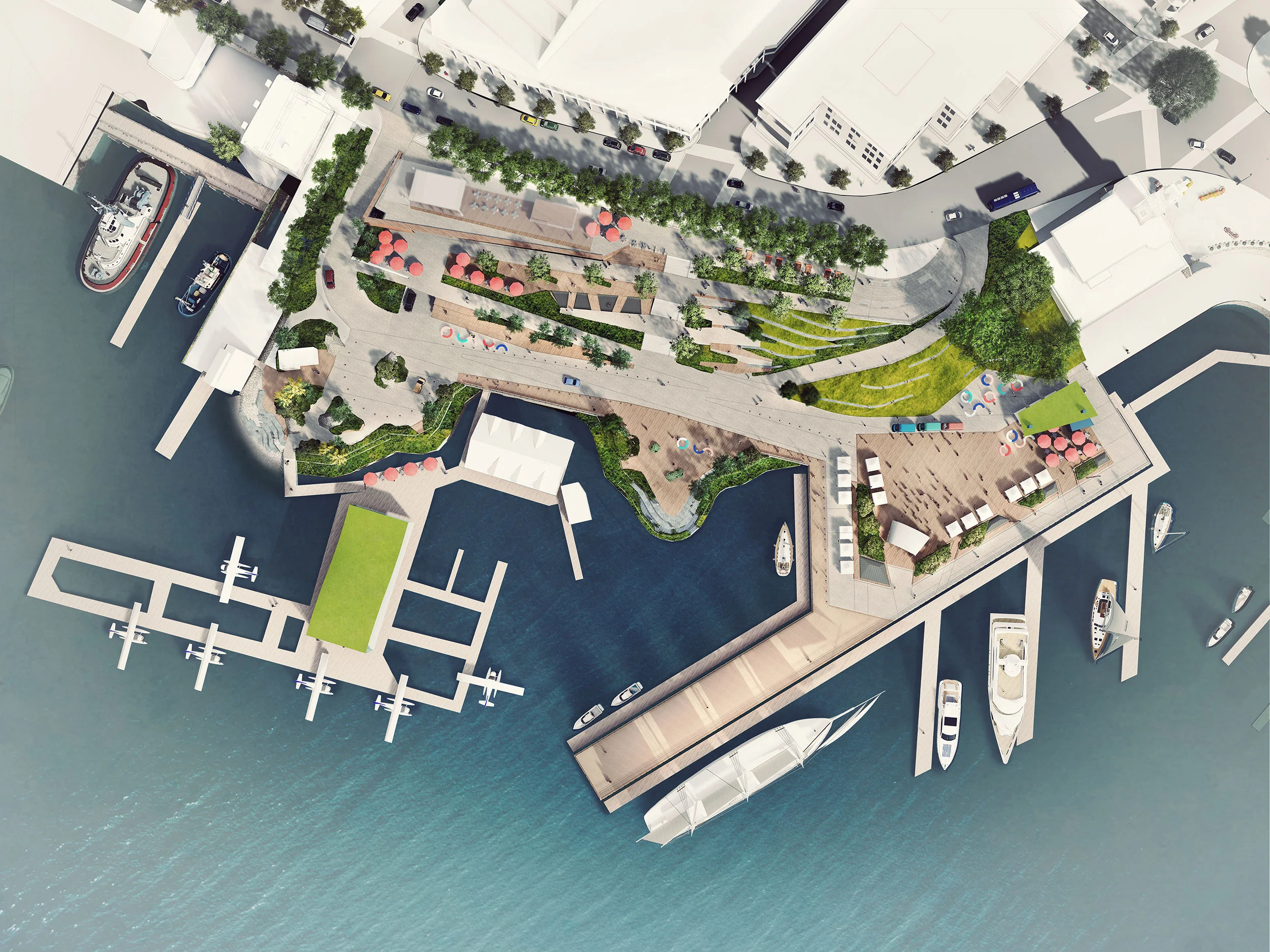 Ship Point Rendered Plan