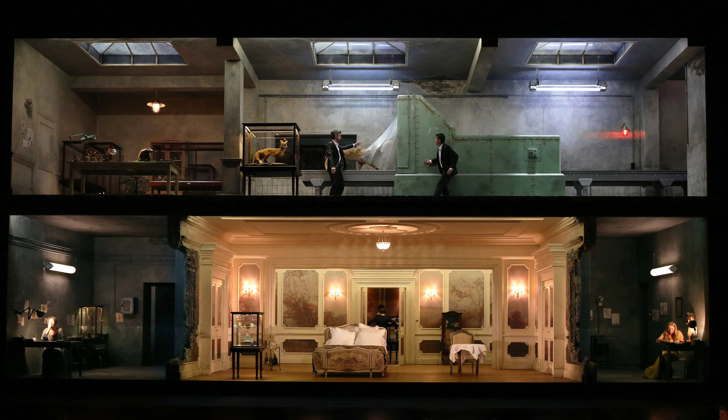 Alcina by George Frideric Handel Grand Theatre Provence, Festival D'Aix En Provence July 2015 + Direction: Katie Mitchell Lighting: James Farncombe Costumes: Laura Hopkins Conductor: Andrea Marcon