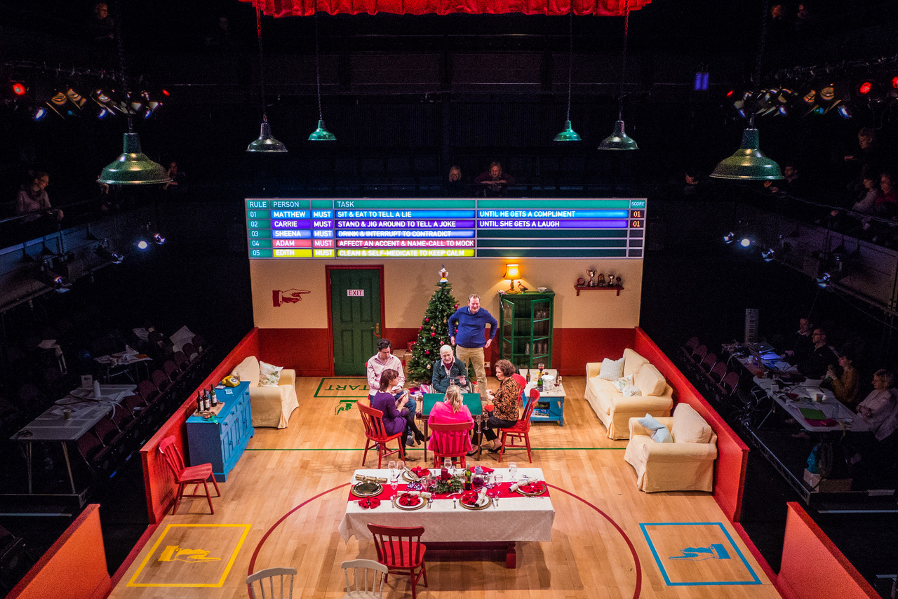 Rules For Living / By Sam Holcroft The Dorfman Theatre at the National Theatre March 2015 + Direction Marianne Elliott Lighting Neil Austin Sound Ian Dickinson Music Adrian Sutton