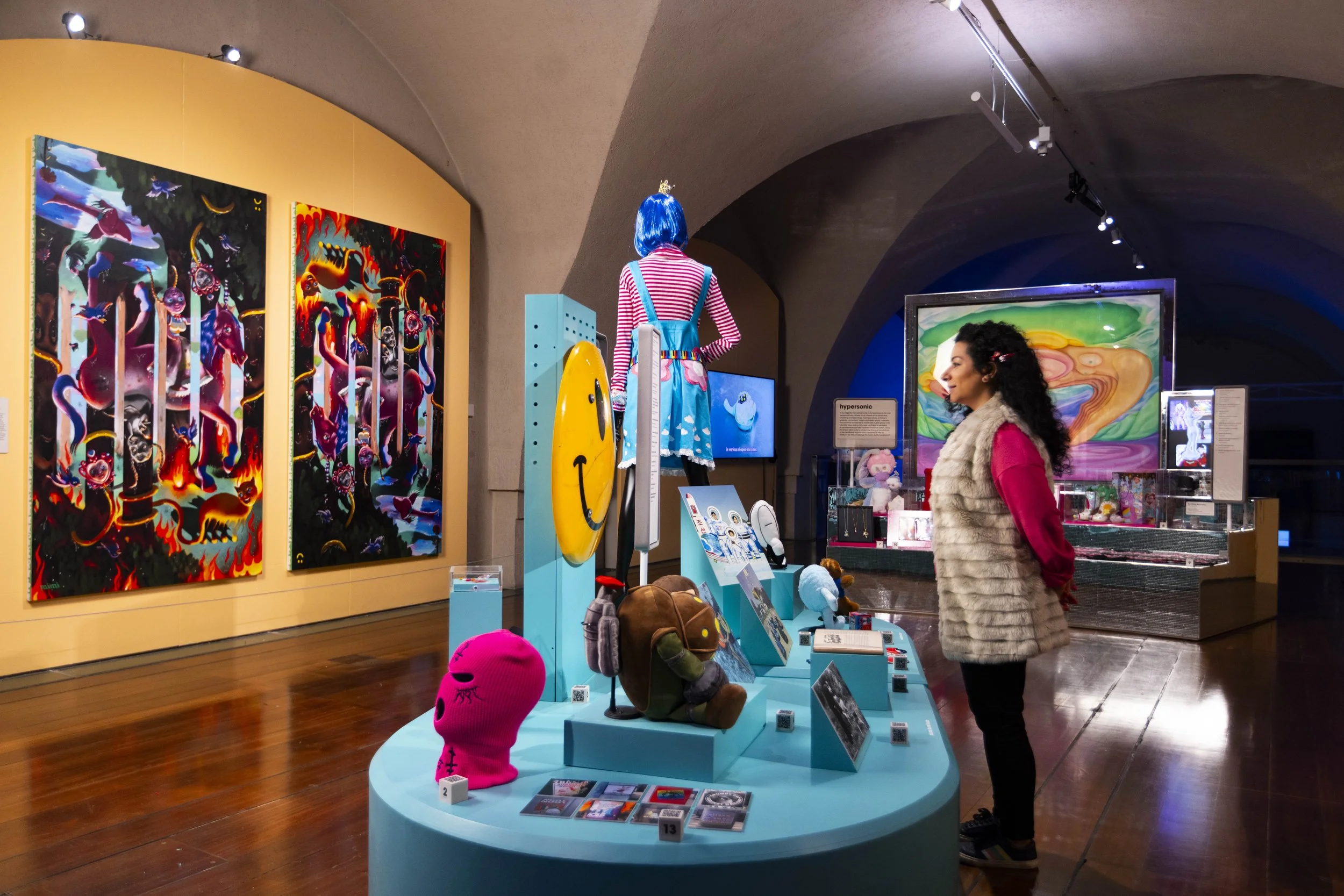 Sugar coated pill works on display in the CUTE exhibition at Somerset House. Credit David Parry PA for Somerset House.jpg