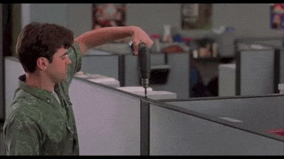 The GIF is from the National Post by way of Office Space.