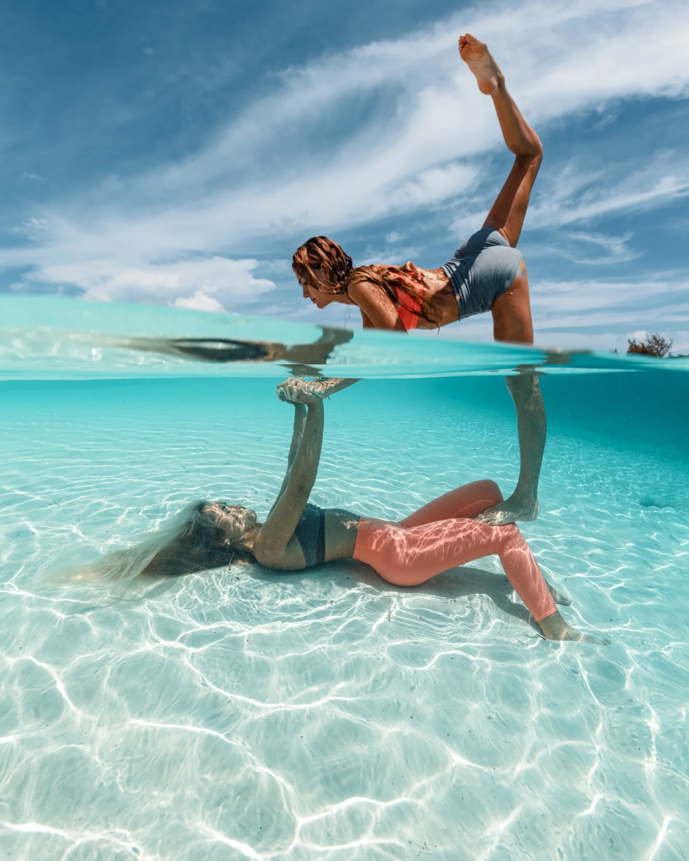 Underwater Yoga in The Bahamas — Elena Kalis
