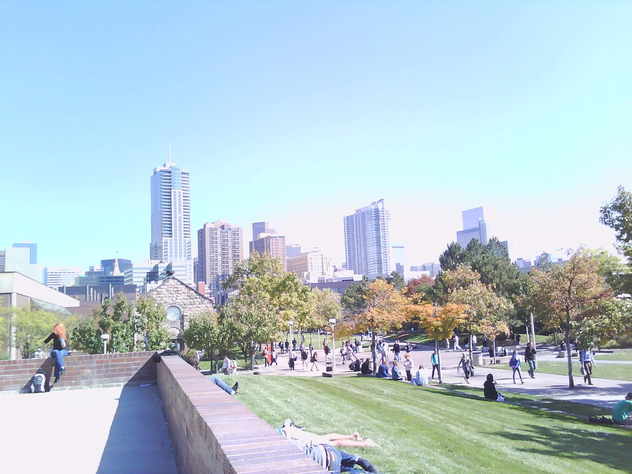 Denver from the Auraria Campus