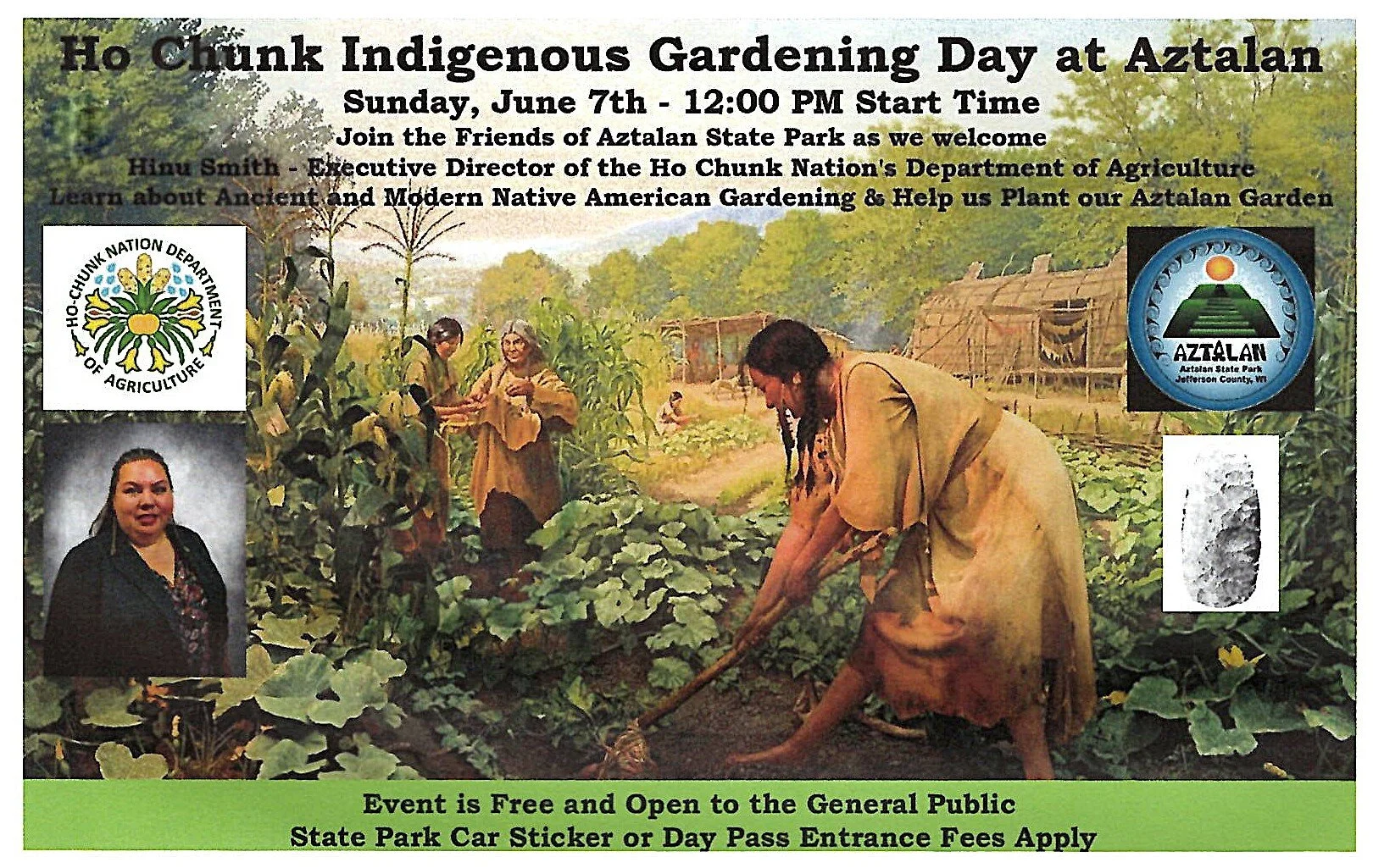 Ho-Chunk Indigenous Gardening Day at Aztalan