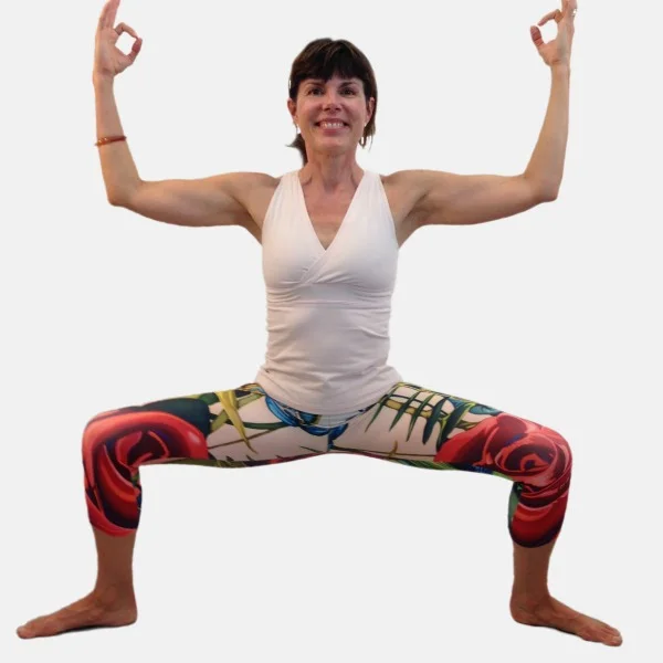 Rose Capri Leggings