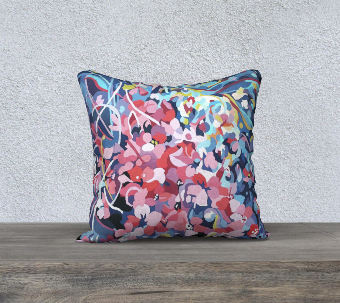 Wildflower Eruption cushion cover