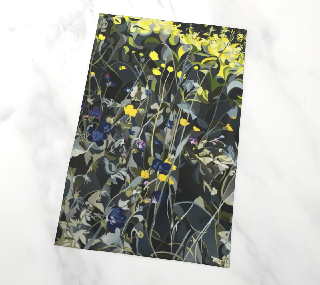 Hope for the Flowers tea towel