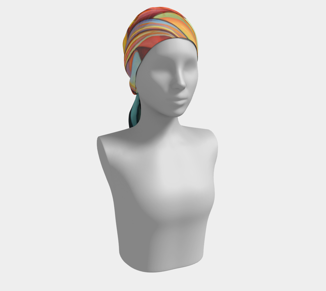 Pollination long scarf
