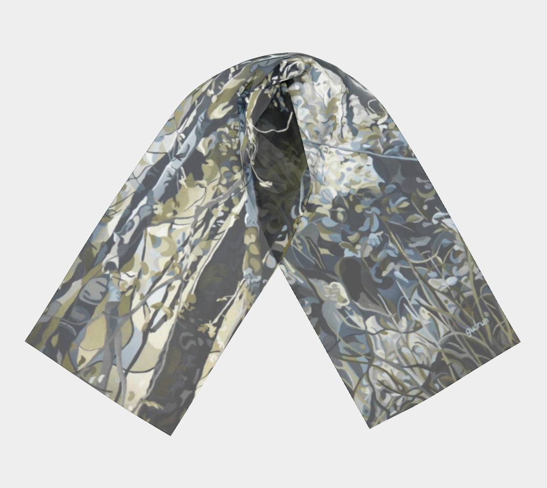 Mystic Forest long scarf