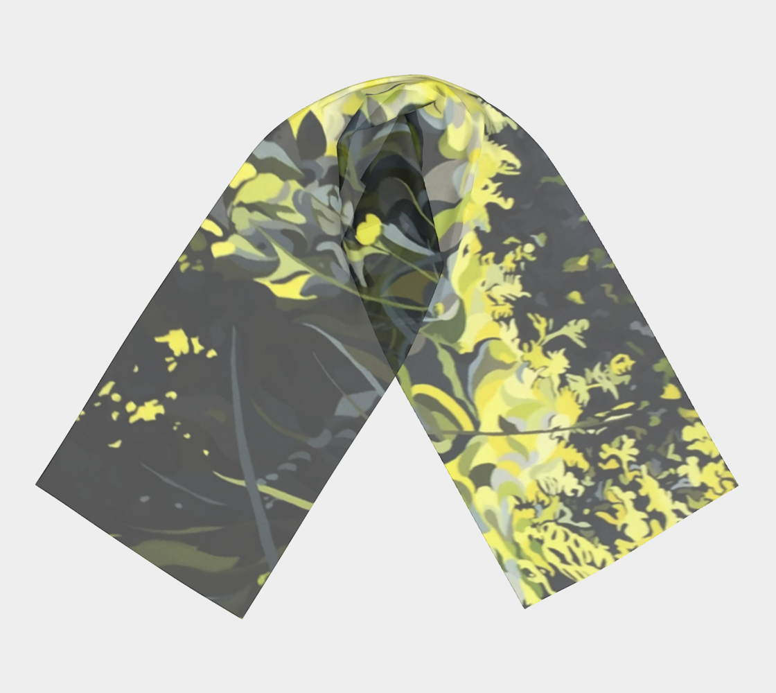 Into the Light silk long scarf