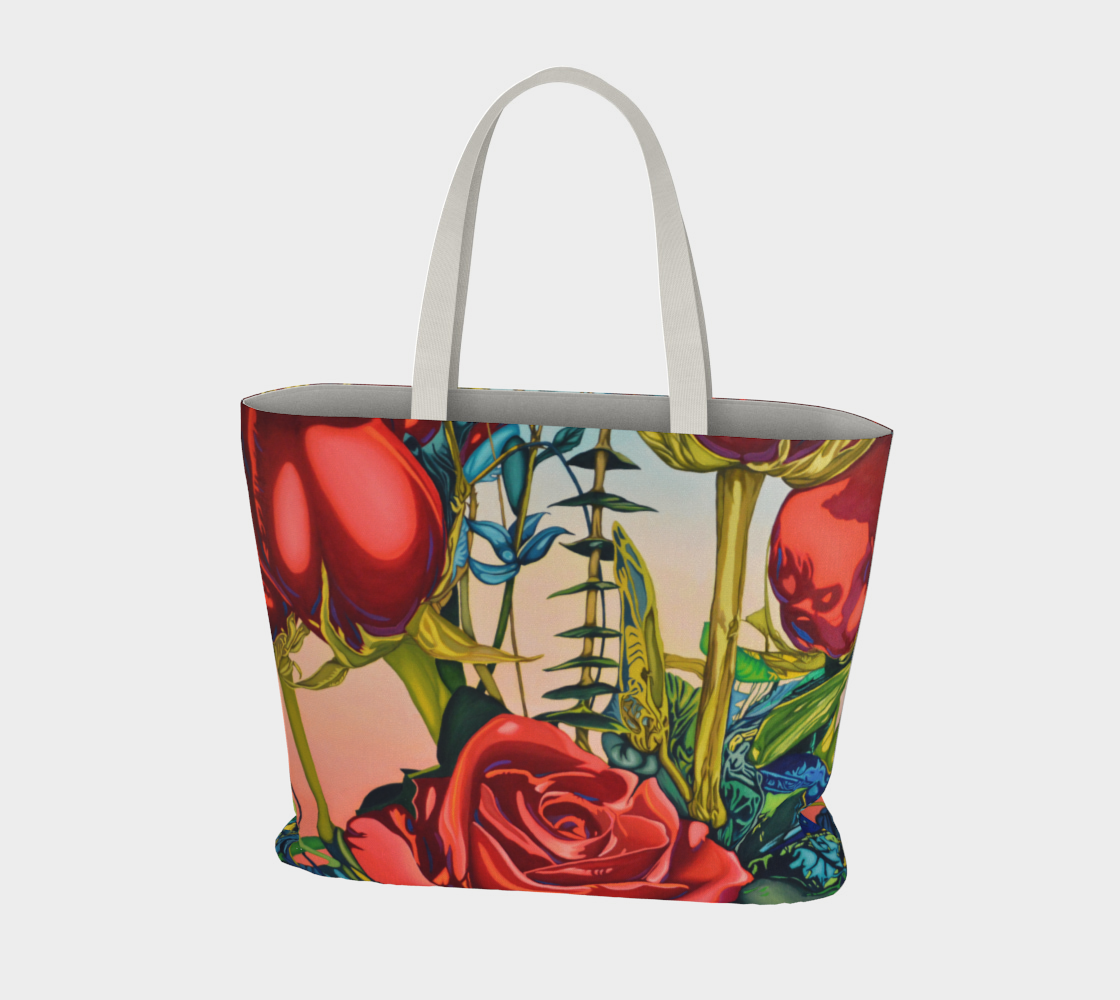 Rose Market Tote Bag