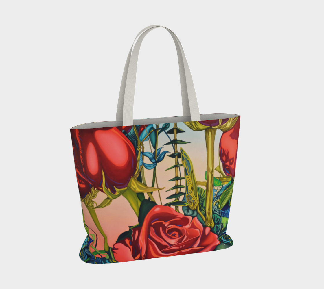 Rose Market Tote Bag